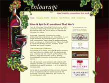 Tablet Screenshot of entourageconsultingonline.com